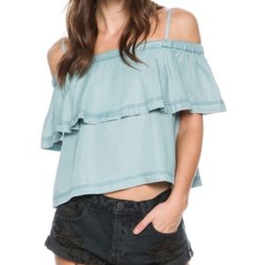 Free People off the shoulder shirt